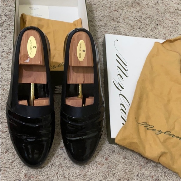 mezlan micro studded loafer